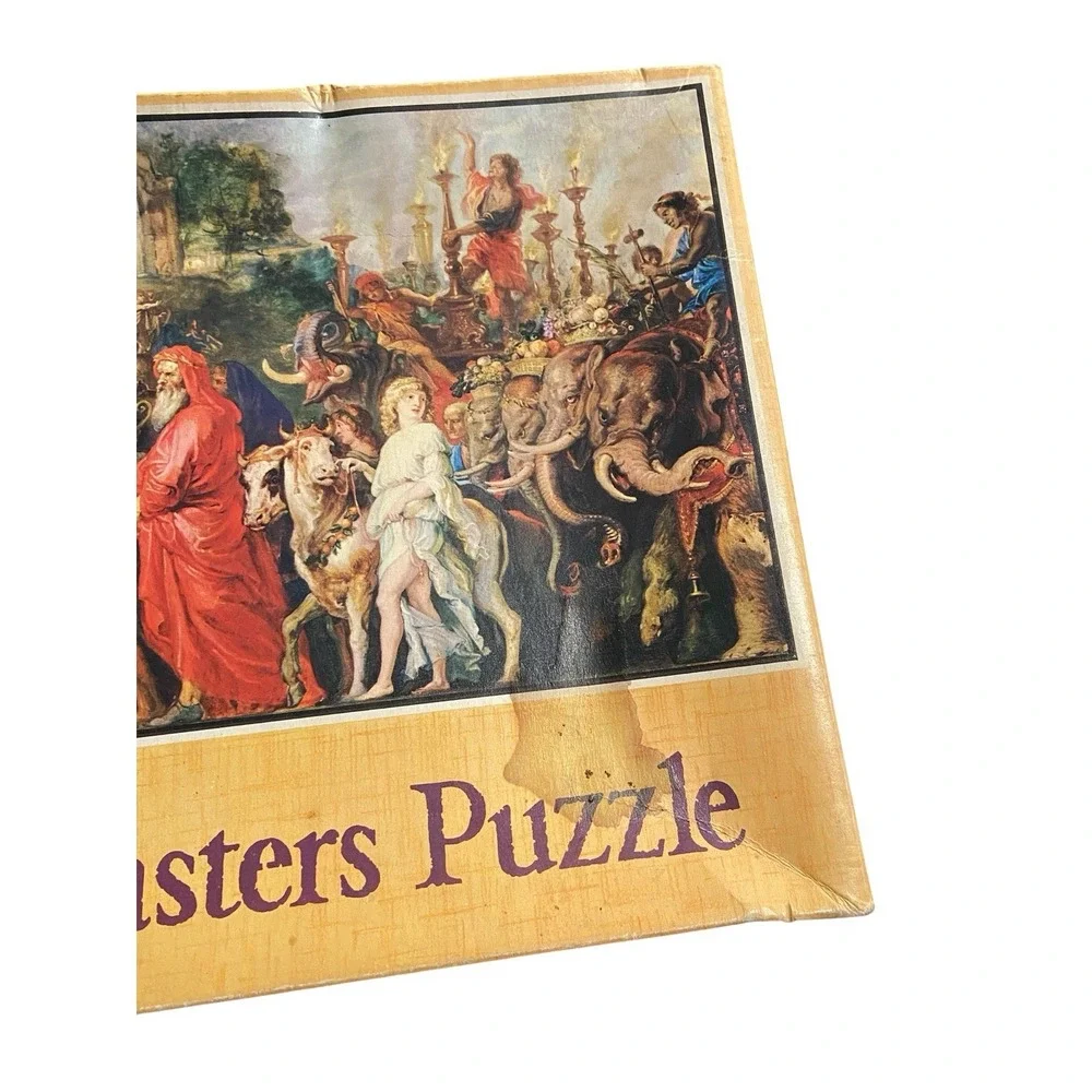 Waddingtons 1970 Triumph Julius Caesar Rubens Old Masters Puzzle